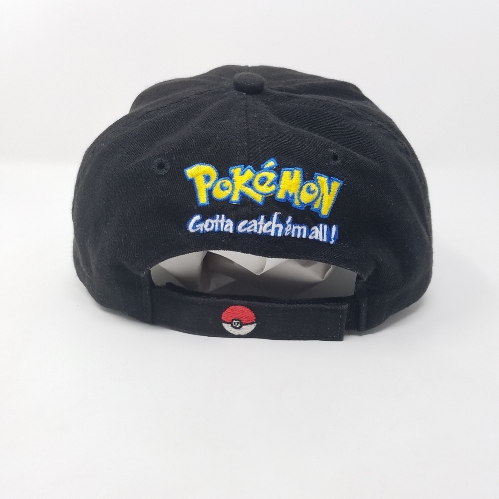 Pokemon 2000 Nintendo Ash Pikachu Black Cap Hat - Picture 2 of 12